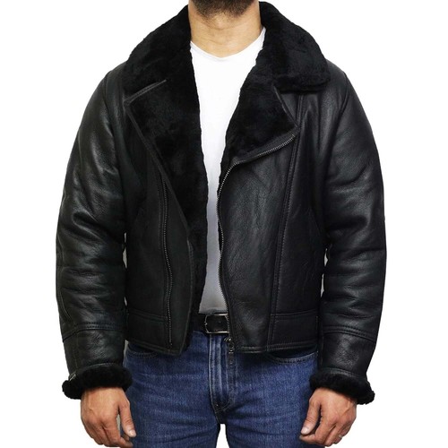 Giacca pelle shearling - giacca, in