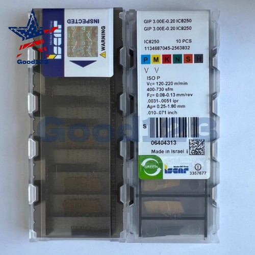10pz inserti iscar gip - inserti,