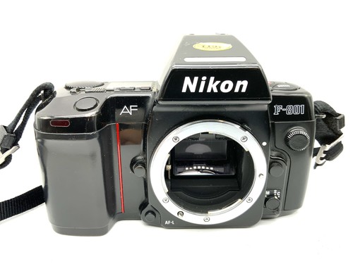Nikon 801 reflex con retro - nikon, f-801