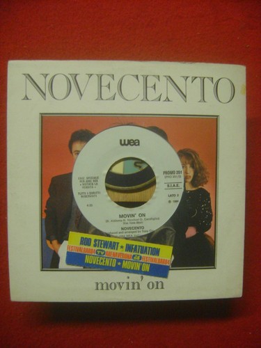 Novecento movin italy - movin', 7"