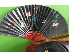 ventaglio orientale grande vintage