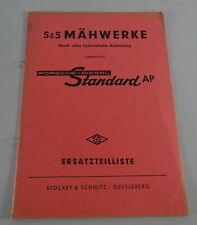 Catalogo Parti S&S Falciatrice