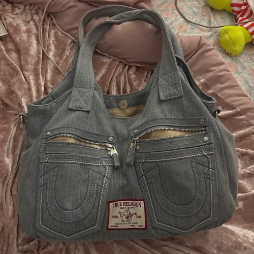 Borsa blu denim vera religione