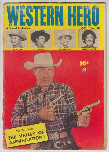 Fawcett western hero 112 - hero,