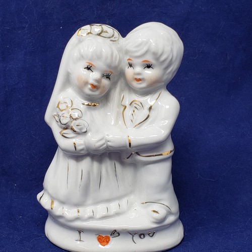 Statuina vintage sposi cake