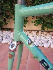 1986 Vintage Bianchi Specialissima SL repainted 55*55 X4 era Frameset VVGC 
