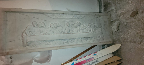 Lastra marmo bassorilievo - -,