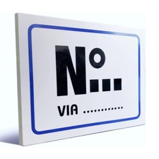 Targhetta Numero Civico