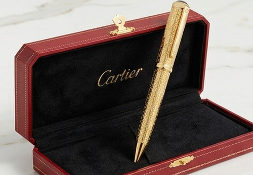 Penna sfera cartier incisa - a,