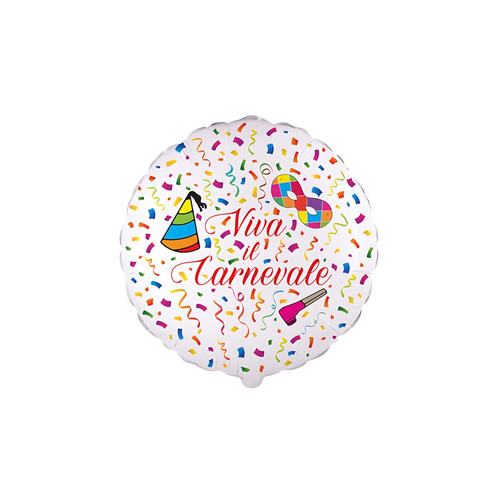 Palloncino viva carnevale - il,