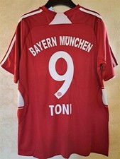 Maglia TONI Bayern Munchen Monaco 9 home vintage 07/08 Taglia L Adidas