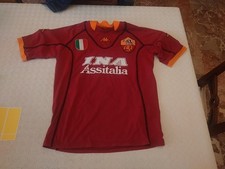 Magl ROMA INA ASSITALIA 2001 / 2002  Maglia HOME   JERSEY SIZE S PERSONALIZZATA 