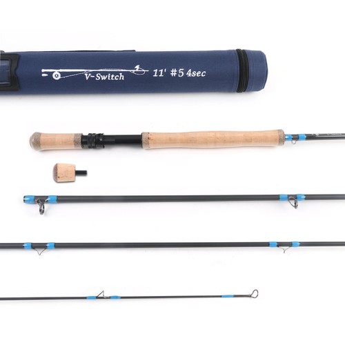 Canna pesca mosca a due - a,