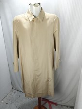 Articolo e1939 cappotto/trench uomo Aquascutum beige, taglia L, ascelle 59cm, sp