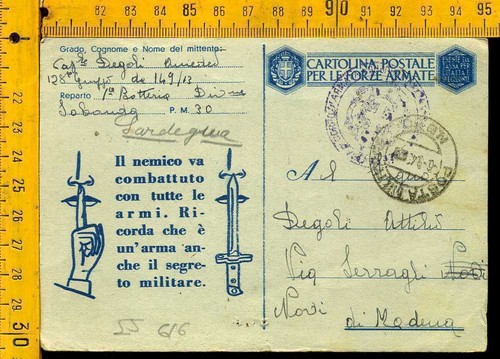 Regno ww2 franchigia posta - regno,