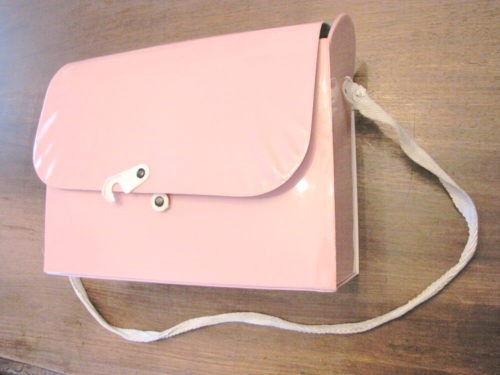 Cartella borsa rosa bambina
