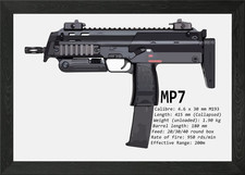 Mp7 pdw sub mitragliatrice - mp7,