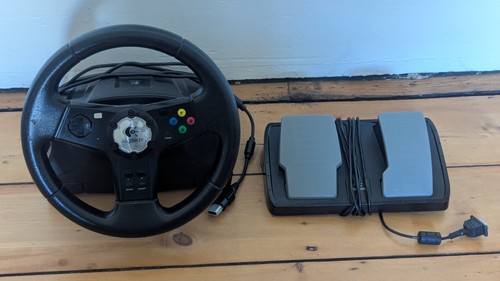 Logitech volante pedali - e,
