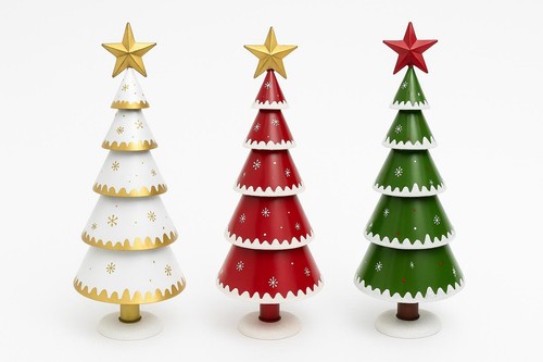 Albero natale latta 33 - albero,