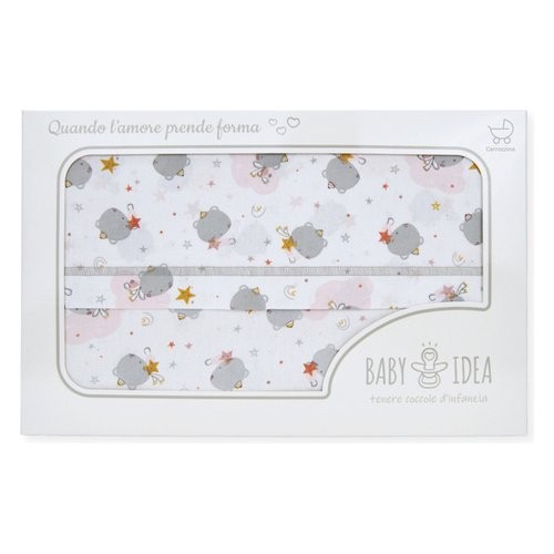 Baby idea set lenzuola culla - set,
