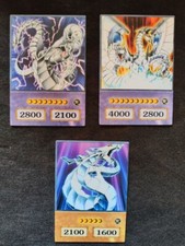 YuGiOh GX Duel Monster Set Cyber Dragon, Cyber Twin Dragon, Cyber End  Dragon