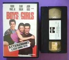 Vhs Boys & Girls Film Commedia Jason Biggs Videocassetta Ex Noleggio (K10)