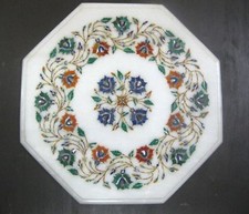 15 " Marmo Tavolino Floreale