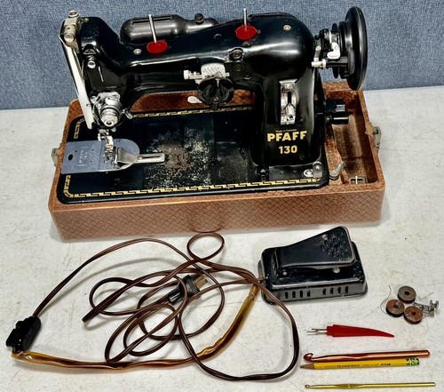 Vintage 1950s pfaff 130 sewing - vintage,