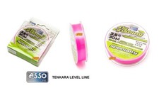FILO ASSO FLY FISHING 0,31mm TENKARA LEVEL LINE BOBINA FLUOROCARBON 30 MT PINK
