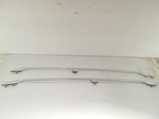 COPPIA BARRE PORTAPACCHI AUDI A6 AVANT 4B ( 2000 > 2004 ) CROMATE ORIGINALI