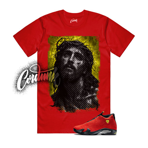 Shirt rossa nera gialla - nera,
