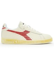 Scarpe Sneakers Diadora Game L Low Retrò Uomo Pelle Bianco