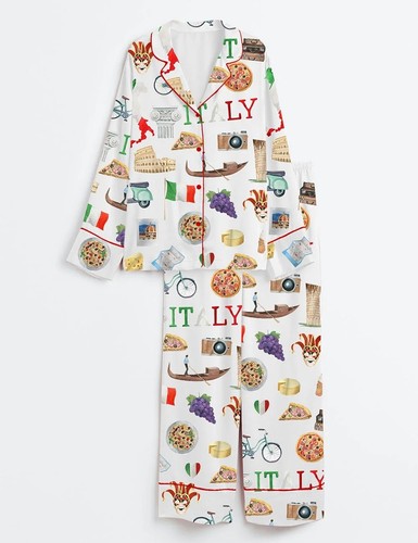 Set pigiama donna italia roma - set,
