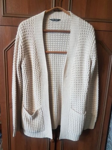 Cardigan donna beige - , lana