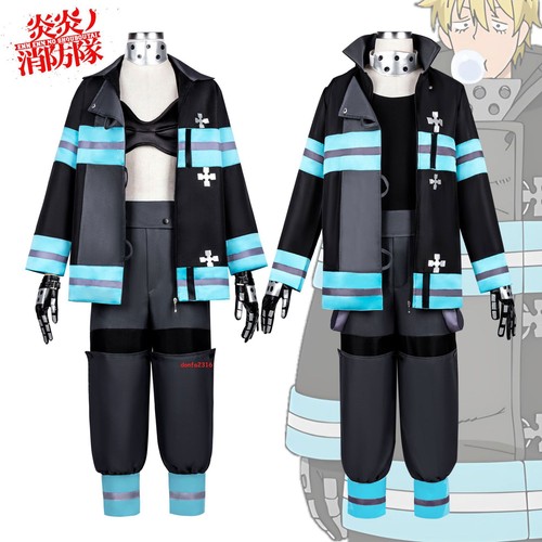 Costume cosplay anime fire - cosplay,