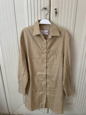 Abito chemisier Maison Martin Margiela Donna 38 Beige Cotone Pre Owned