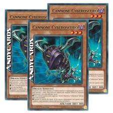 3x CANNONE CYBEROSCURO (Cyberdark Cannon) • Rara • LEDU IT022 • YUGIOH ANDYCARDS