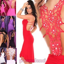 Mini abito RICAMO strass