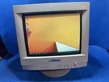 Monitor Olidata  MR 1502 CRT Vintage Ottimo Stato Plastica Non Scolorita