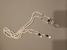 Collana Collane Perle 60cm Con