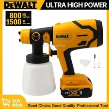 DEWALT Pistola Elettrica per Vernice a Spruzzo 800ML Spruzzatore Vernice Elettrica.