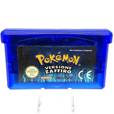 Zaffiro Pokemon GBA GAMEBOY ORIGINALE nintendo GBA Italiano - PERFETTO - PAL ITA