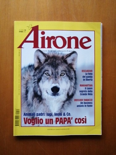 Airone ottobre 2000 animali - airone,