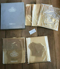 LOTTO 5 calze da reggicalze FAMA FARFALLE beige Delfion BPD Nylon seamless n.102