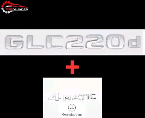 Scritta mercedes glc 220d 4 - scritta,