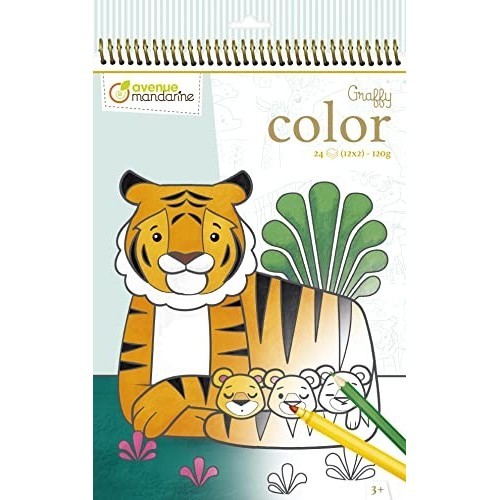 Blocco colorare graffy - blocco,