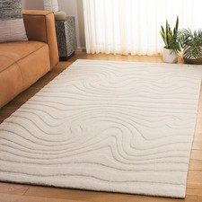 Avorio, lana fatta a mano