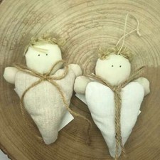 Set 6 Pezzi Angelo in Tessuto