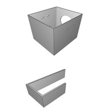 Tissue Box Holder for Technogym MyRUN Treadmill Mount No-Drill Installation