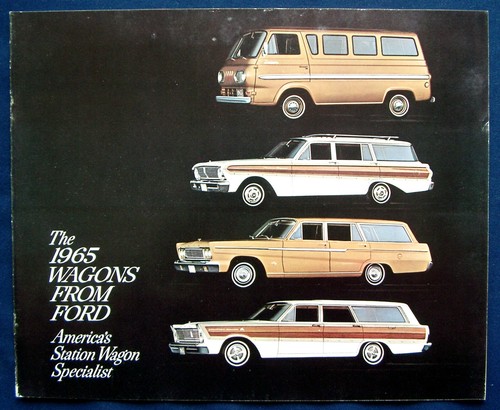 Brochure depliant 1965 ford - brochure,